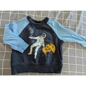 Joules astronaut in space moon sweatshirt